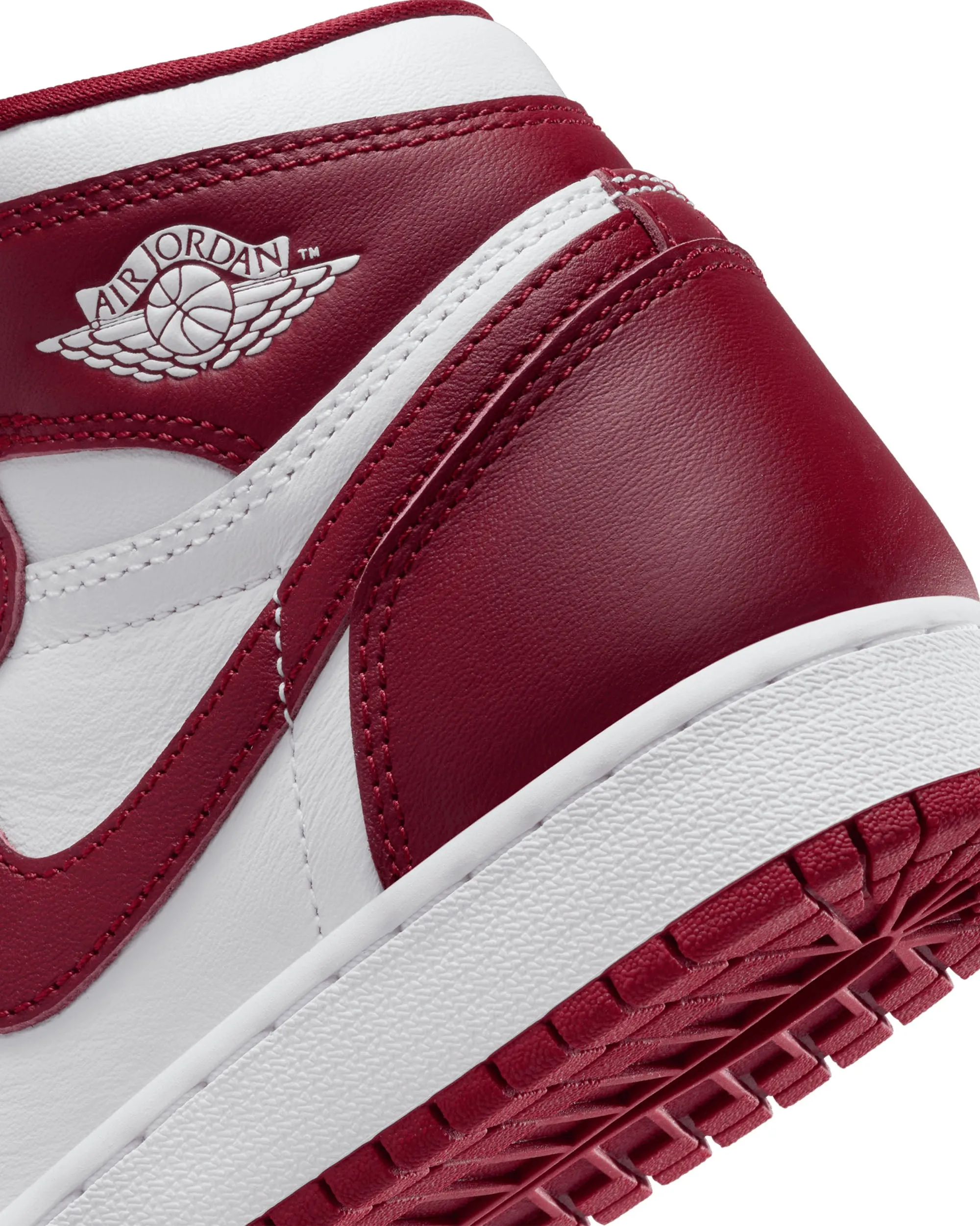 Air Jordan 1 Retro High Og (GS) - White / Team Red