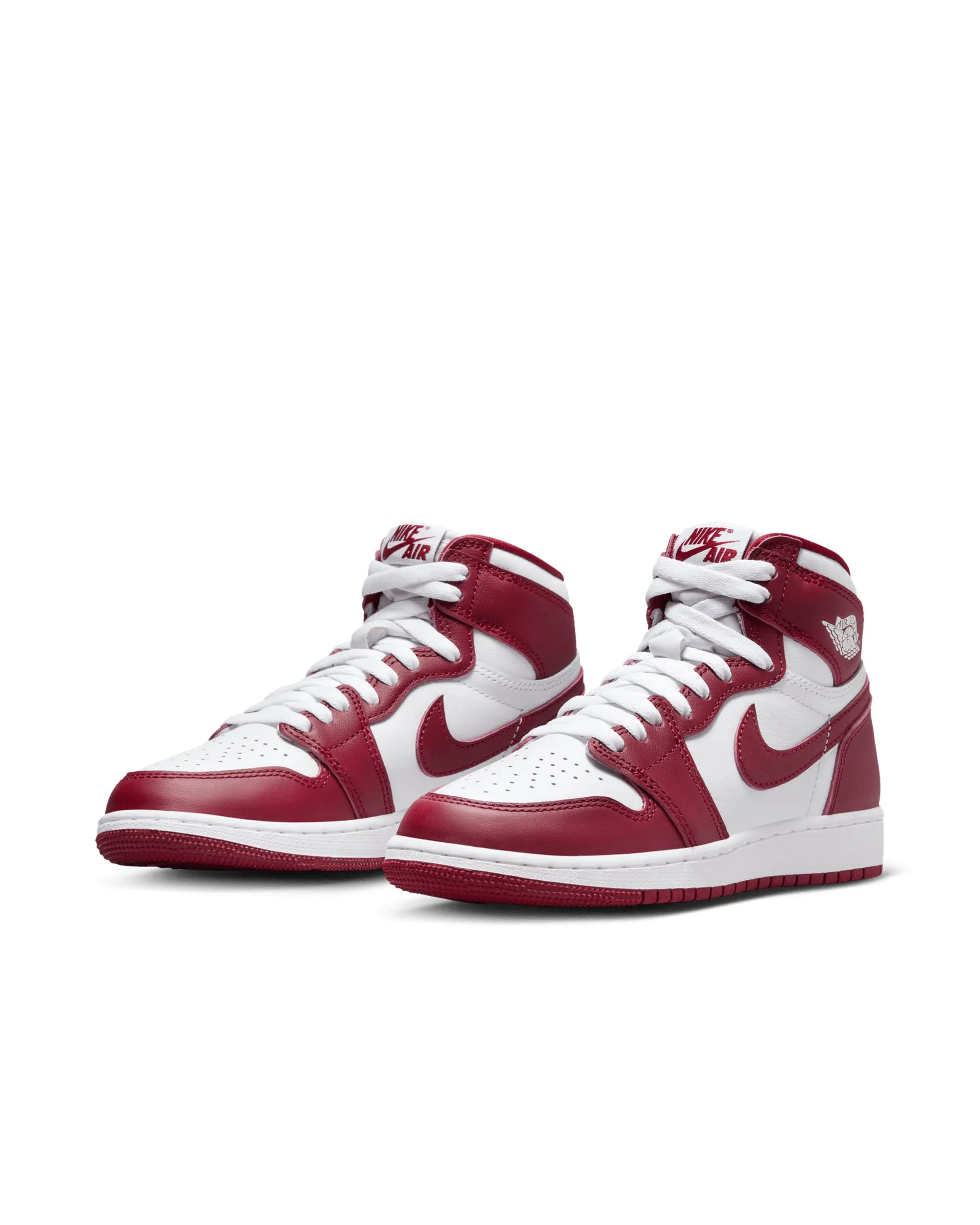 Air Jordan 1 Retro High Og (GS) - White / Team Red