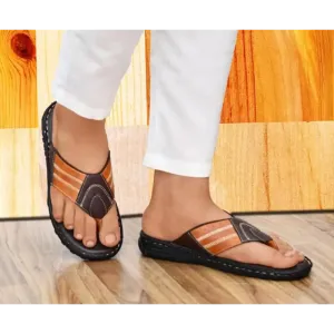 Appelon Shoes Mens Thong Slipper