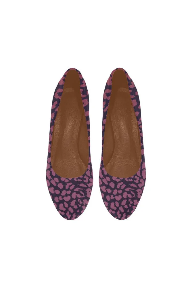 Berry Leopard Women's High Heels