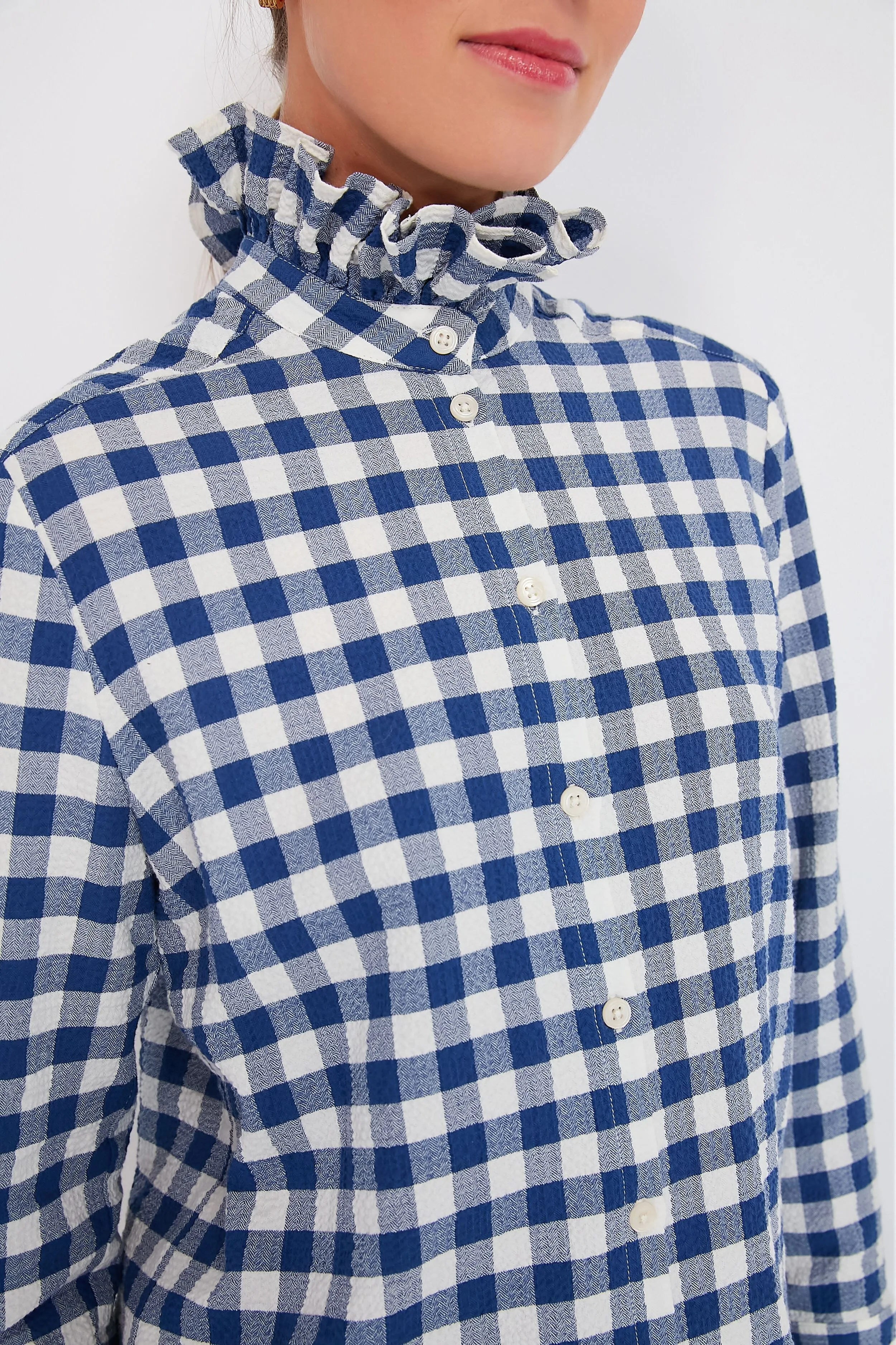 Blue Check Asta Shirt