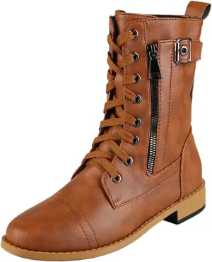 Booties for Women Ankle Fall Booties for Women Western Booties Women Ankle Boots Womens Bootie with Heel Keep Warm Flat Bottom Low Heel Comfortable Pointed Toe
