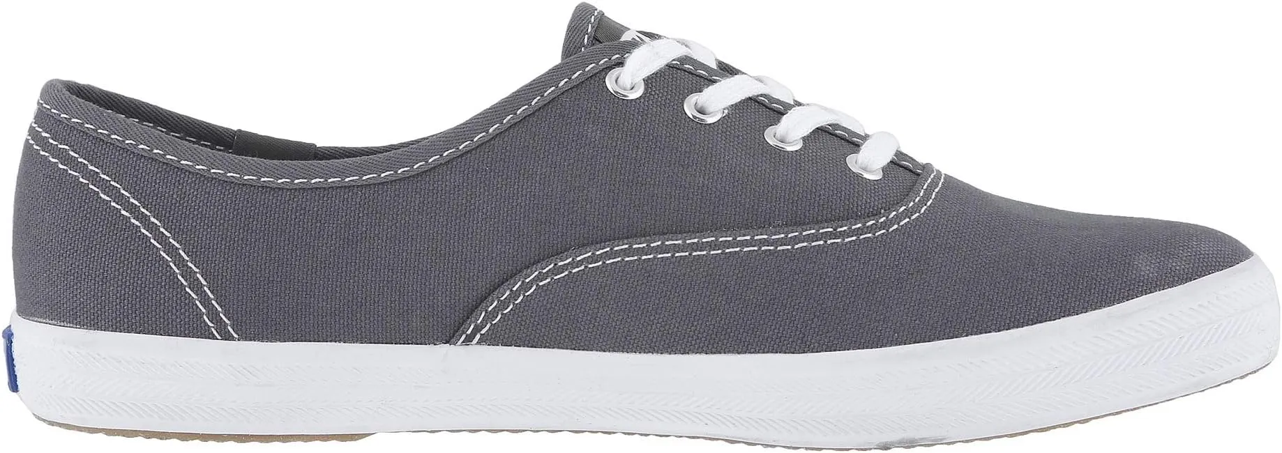 Champion Canvas Lace-Up Keds, Graphite
