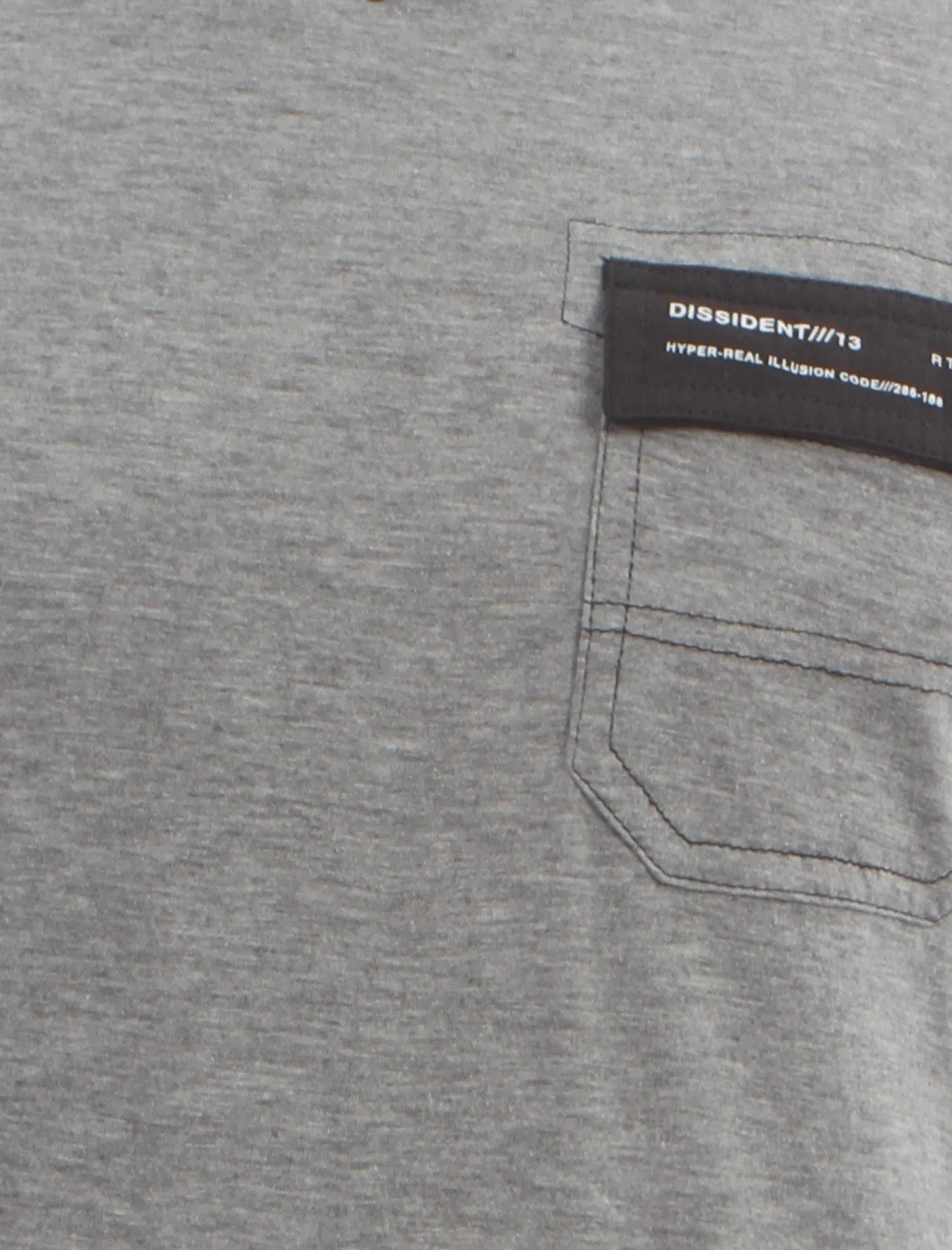 Dissident grey Codex 1 t-shirt