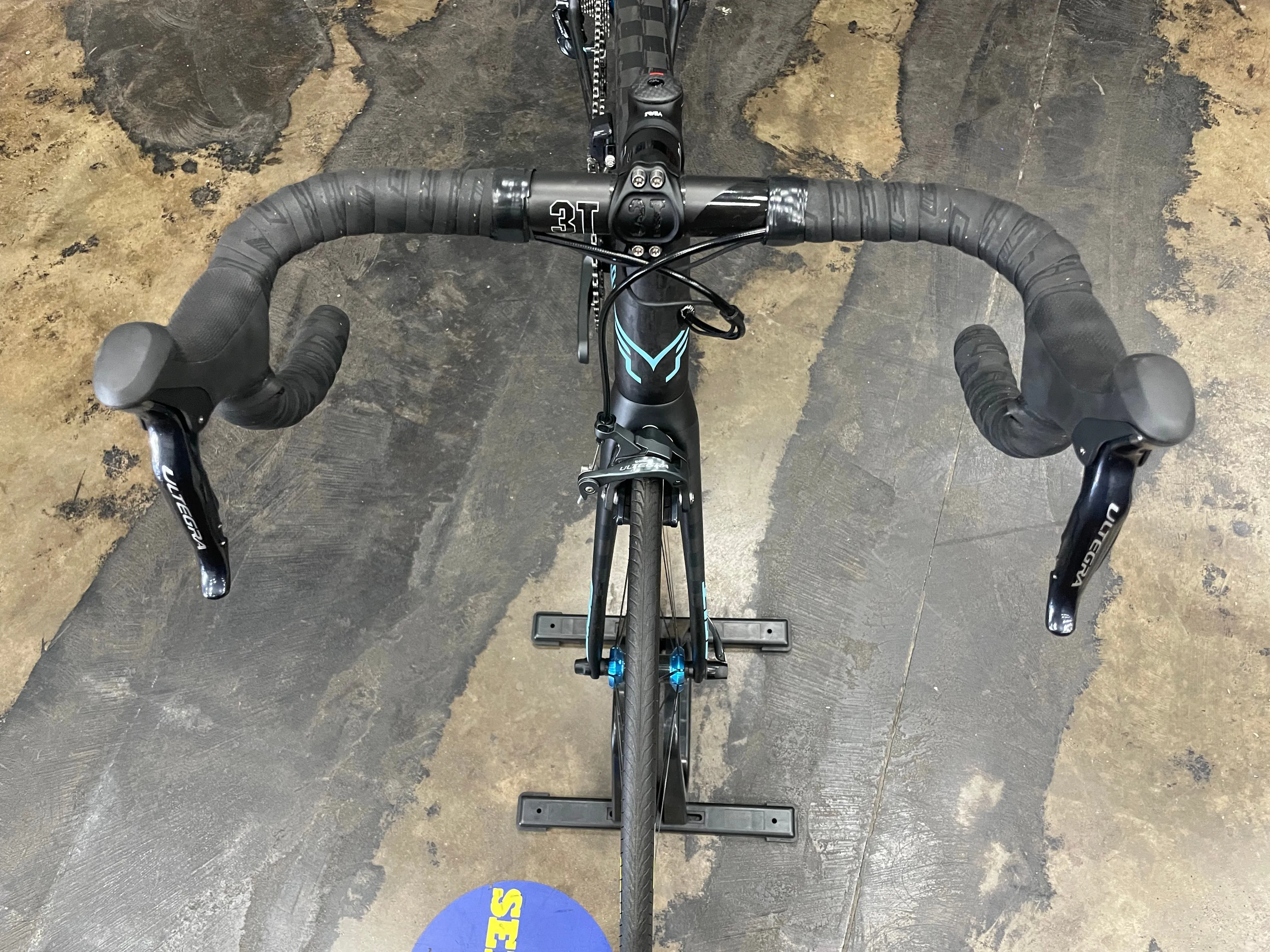 Felt FR2 Shimano Ultegra Di2 - Matte Black/Blue 2017 DEMO