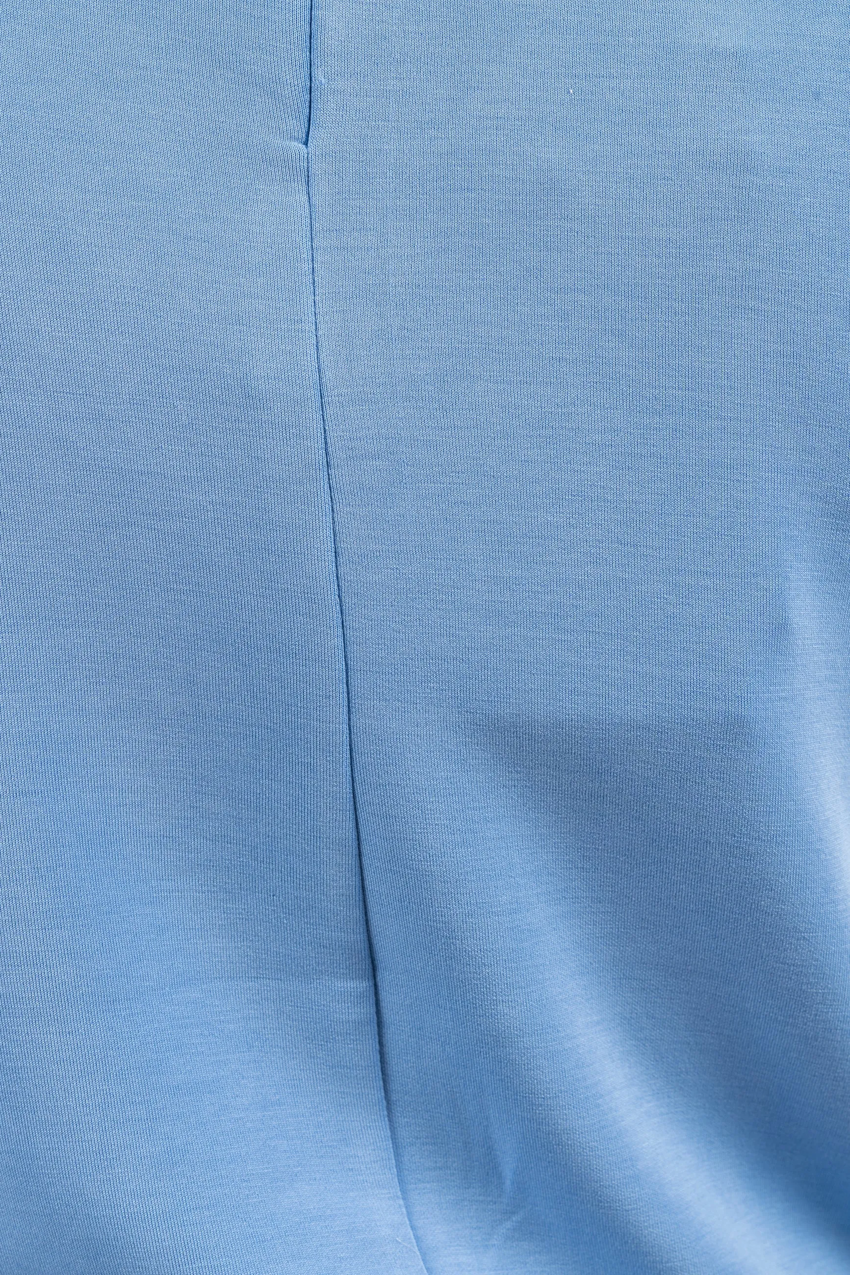 Fenja Ls T-Neck Top - Ultramarine