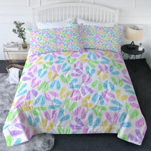 Flip Flops Galore New Quilt Set