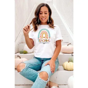 HONEY TEE APPAREL Teaching is My Jam Graphic T shirt