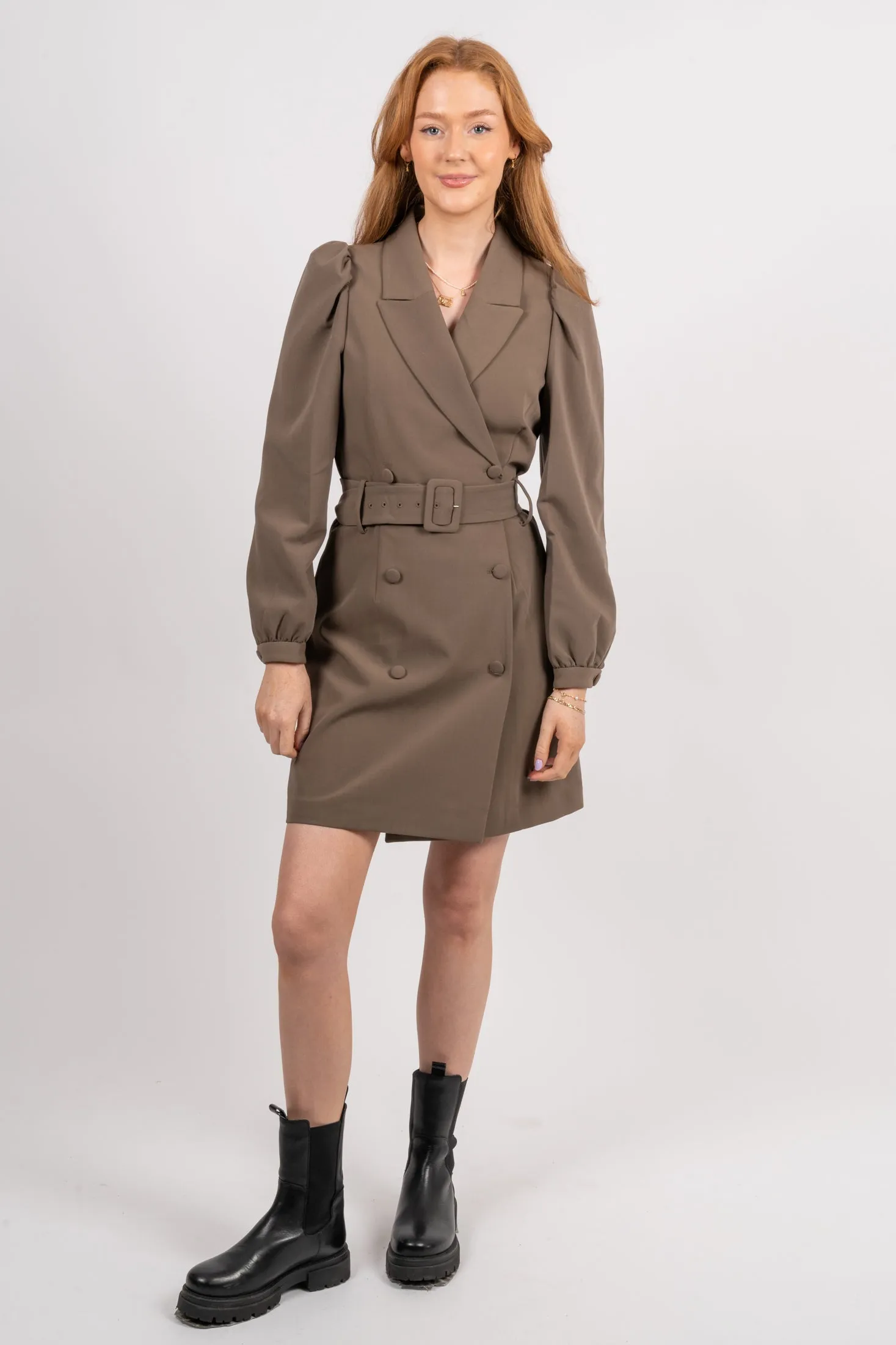 Katrin Dress - Brown