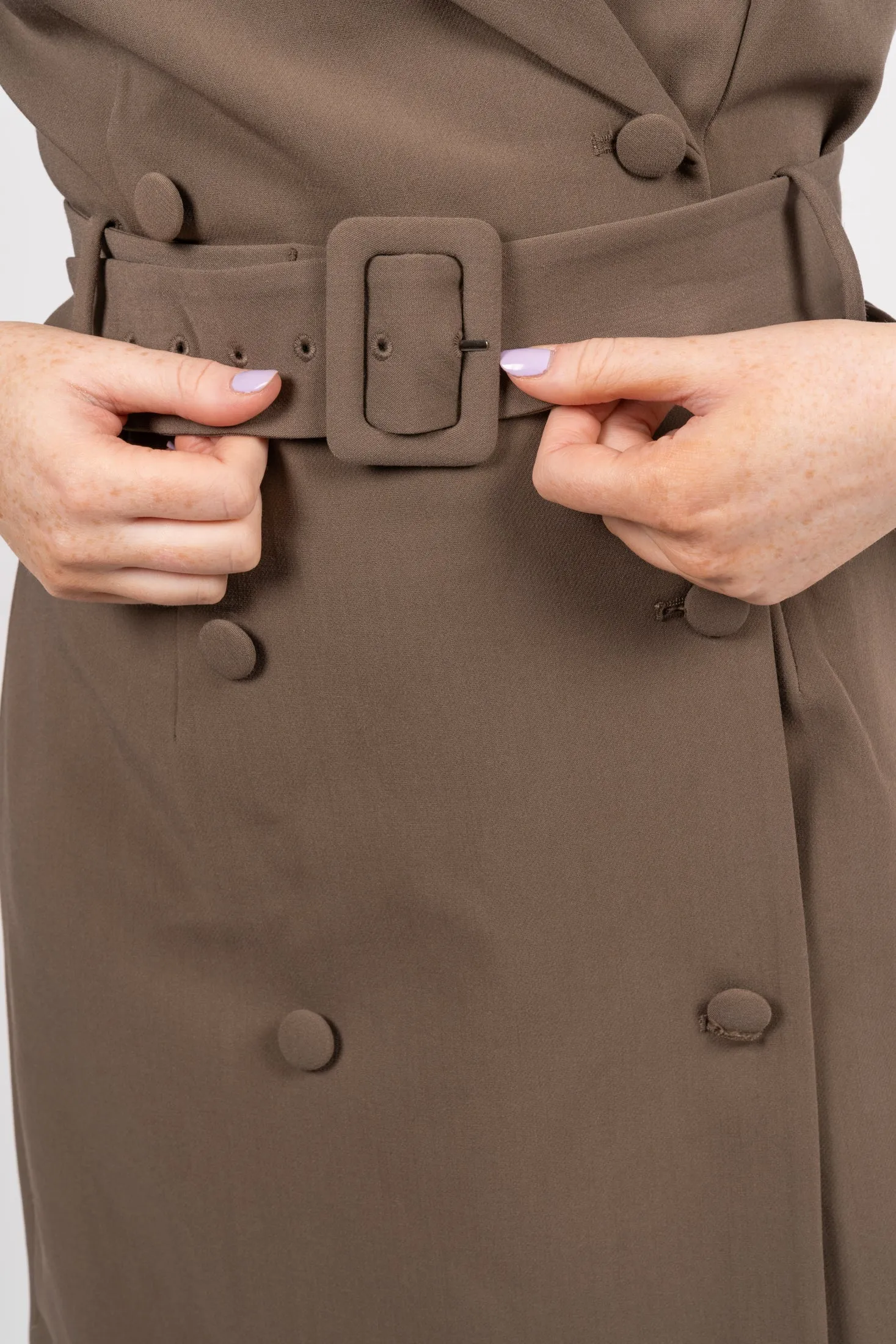 Katrin Dress - Brown
