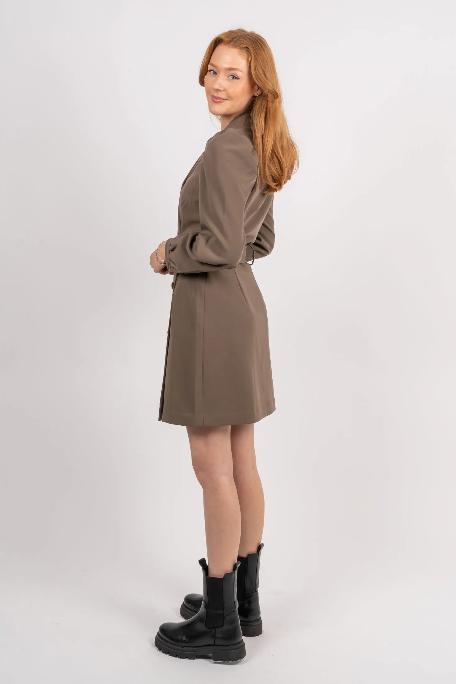 Katrin Dress - Brown