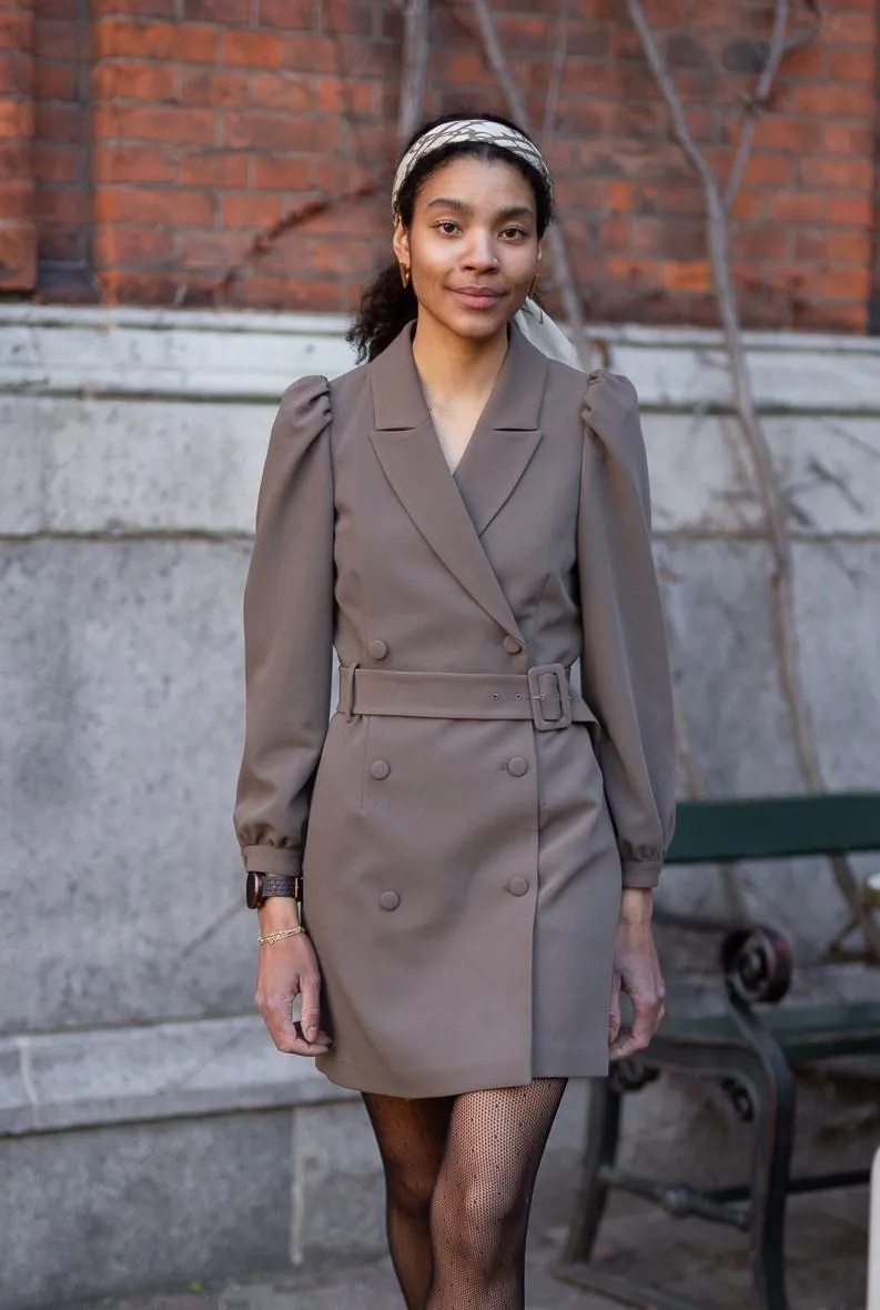 Katrin Dress - Brown