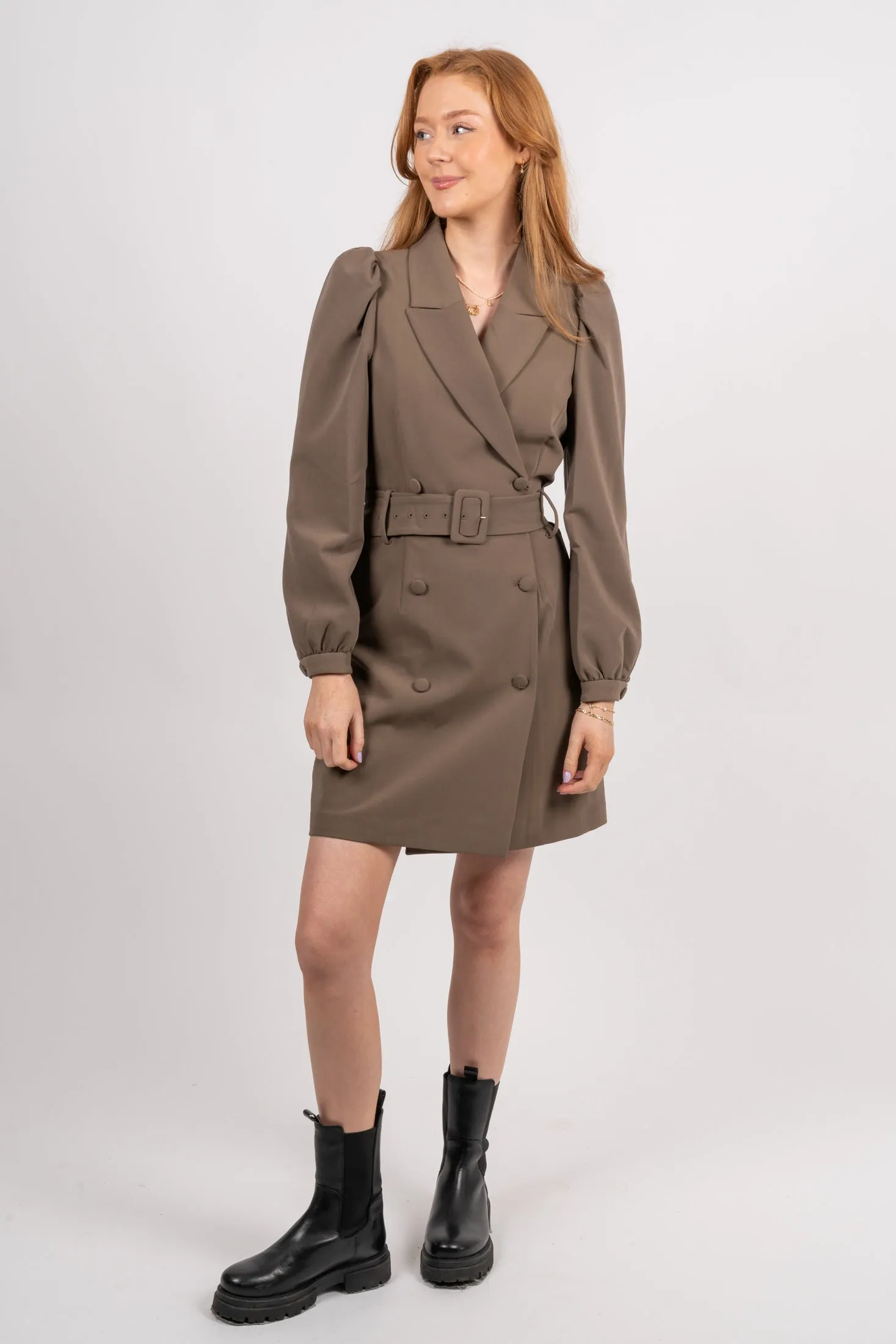 Katrin Dress - Brown