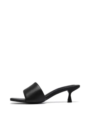 Luxe Mule Heel - Black