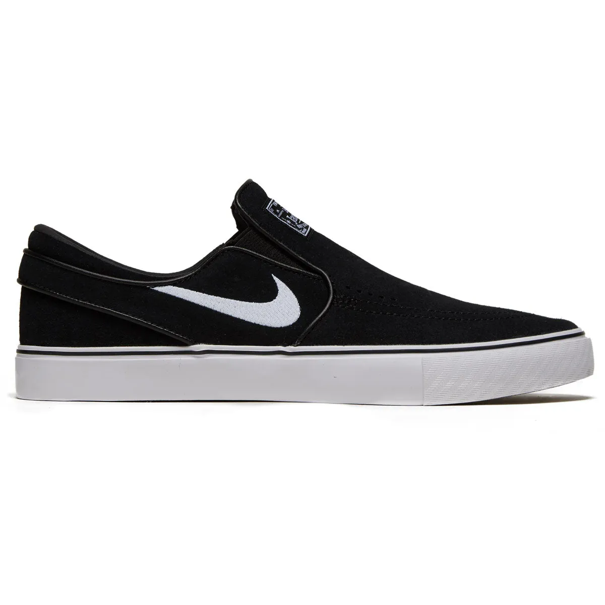 Nike SB Janoski  Slip Shoes - Black/White/Black/Black