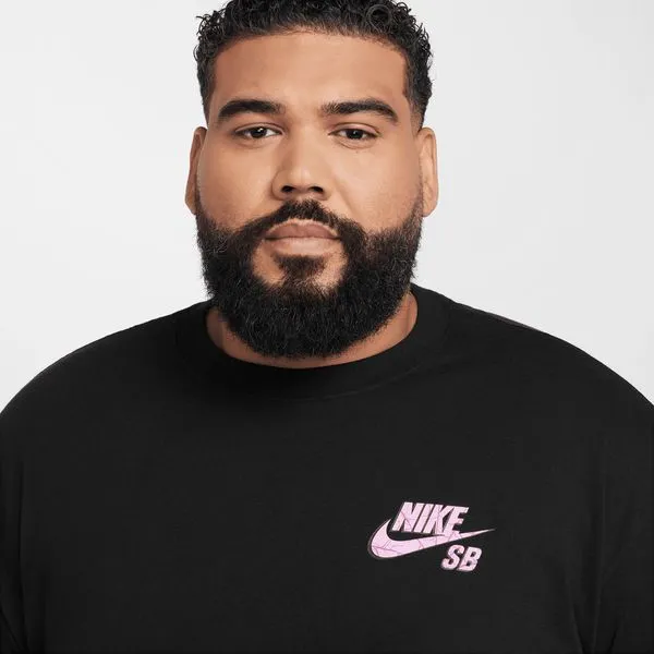 Nike SB OC Spider Glow In The Dark Graphic Skate Tee Black
