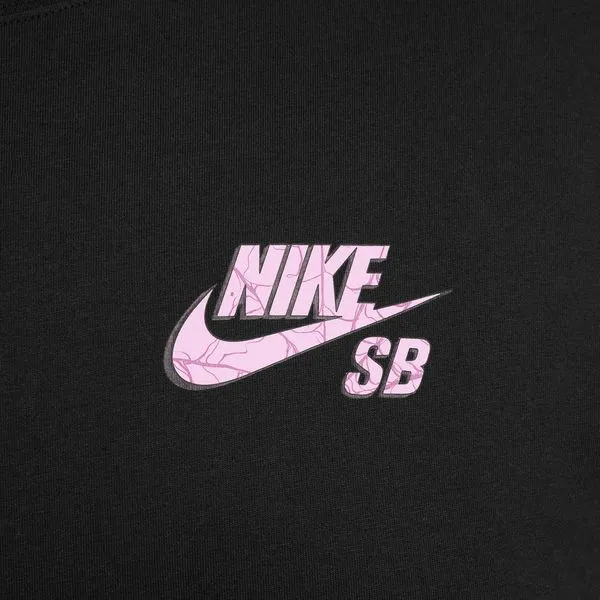 Nike SB OC Spider Glow In The Dark Graphic Skate Tee Black