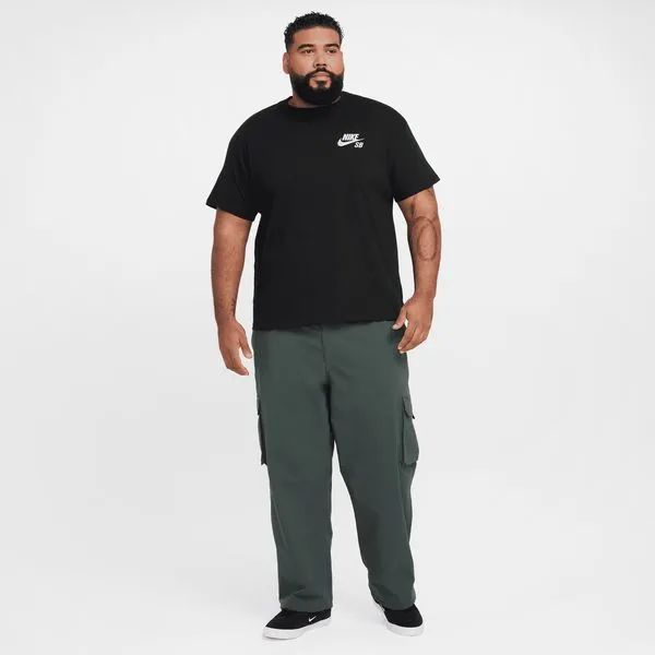 Nike SB OC Spider Glow In The Dark Graphic Skate Tee Black