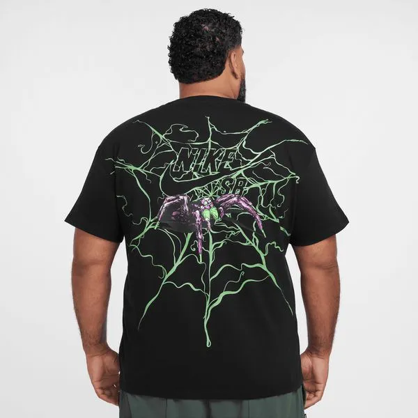 Nike SB OC Spider Glow In The Dark Graphic Skate Tee Black