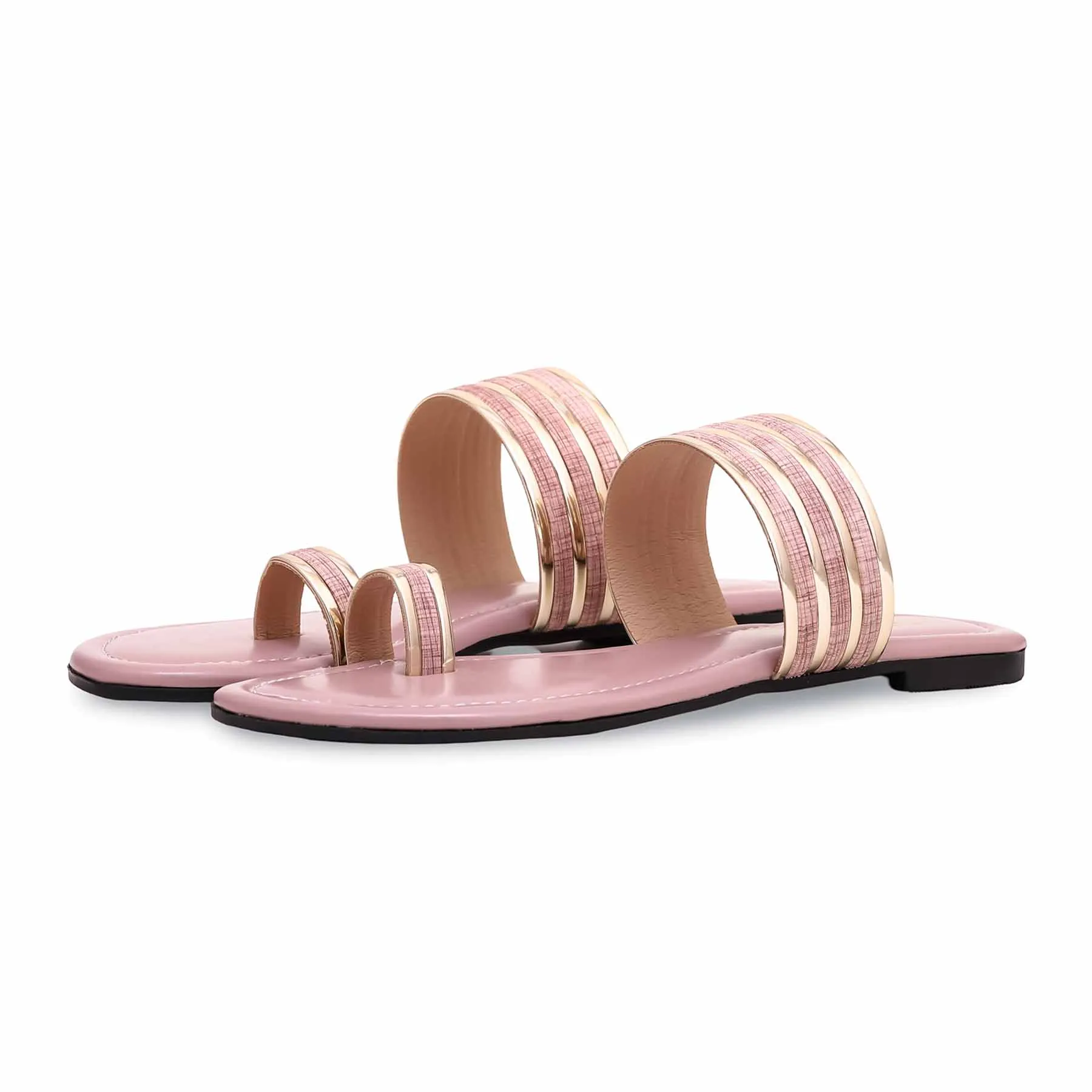 Pink Casual Chappal CL1788
