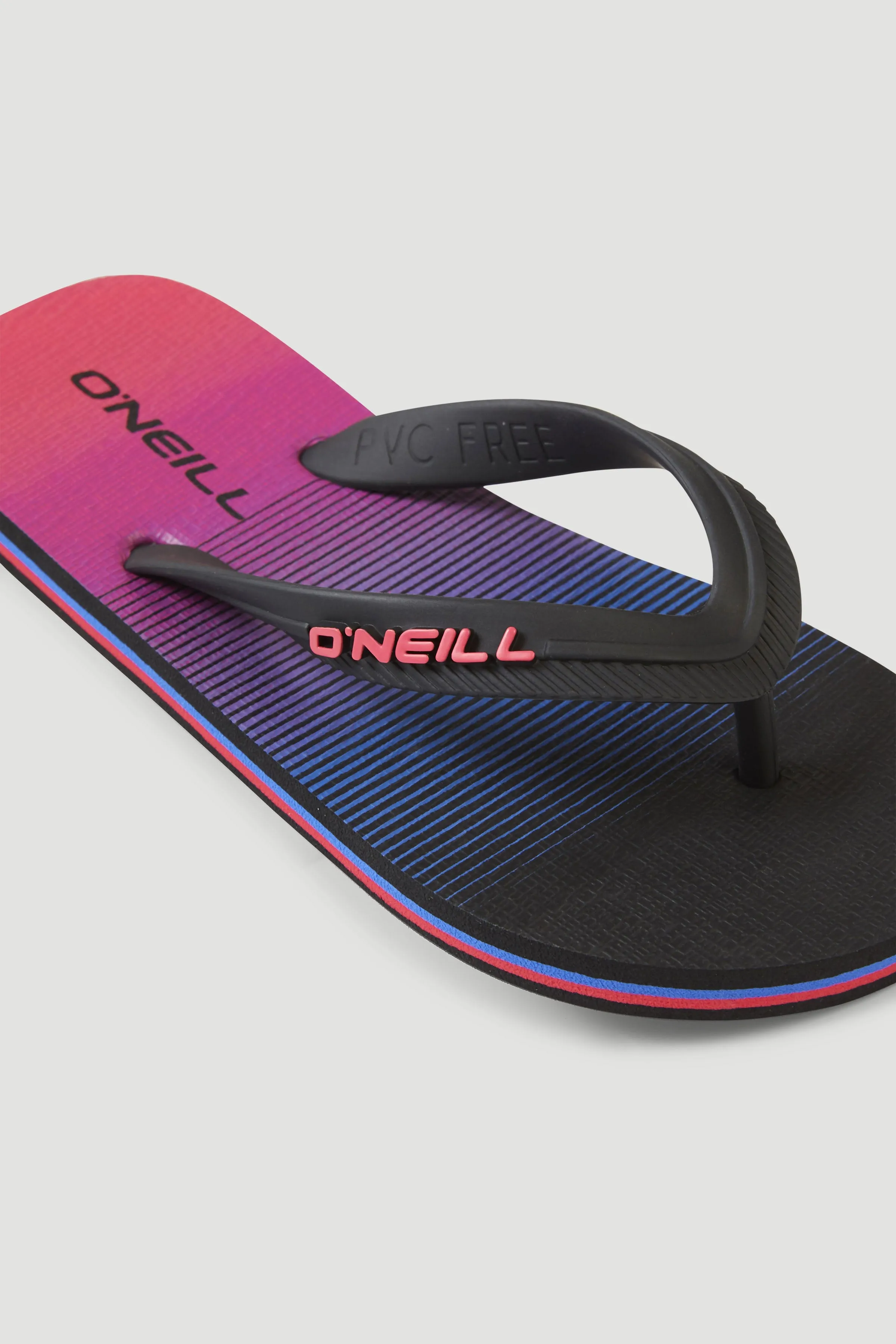 Profile Graphic Sandals | Black Simple Gradient