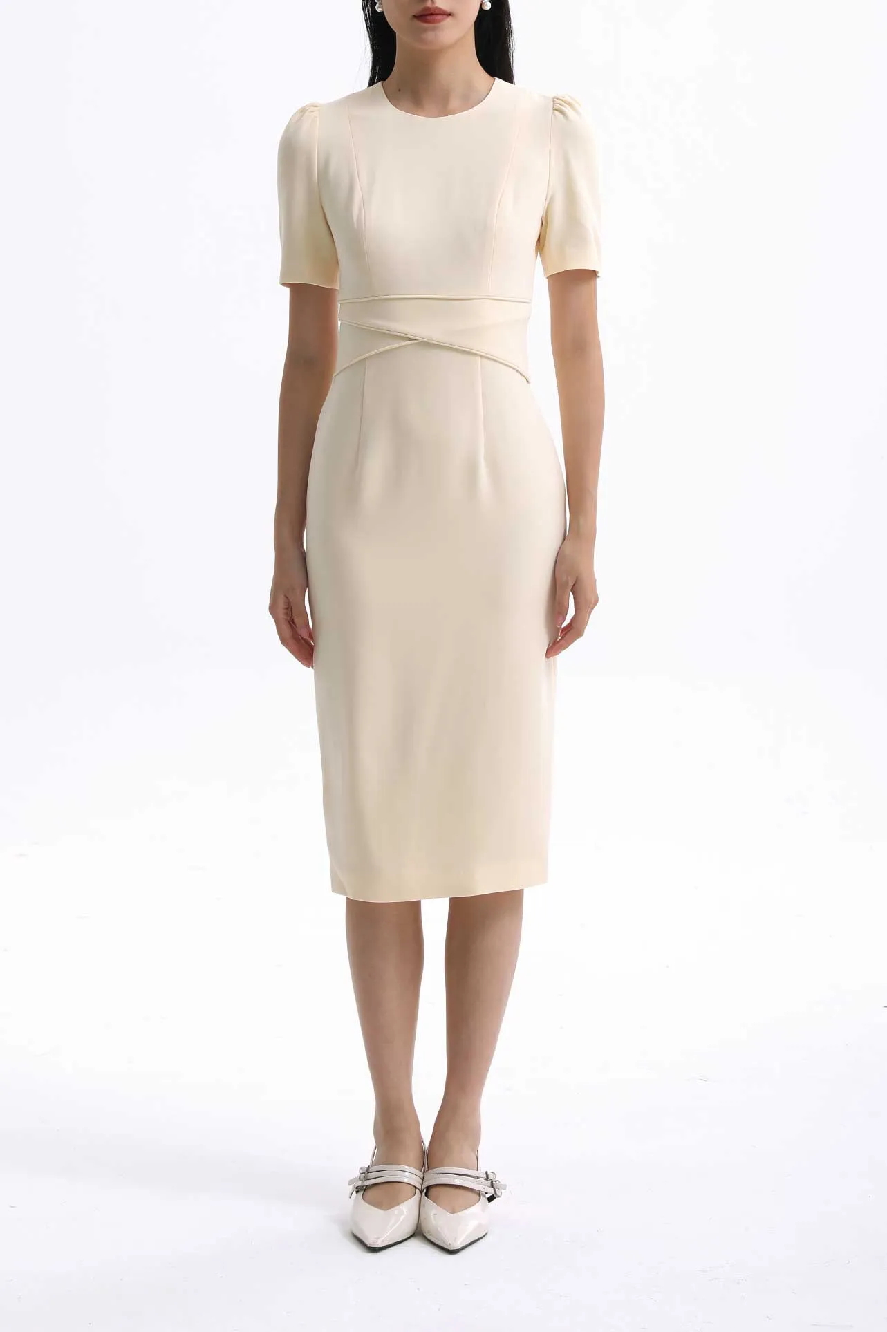 ROUND NECK DRESS