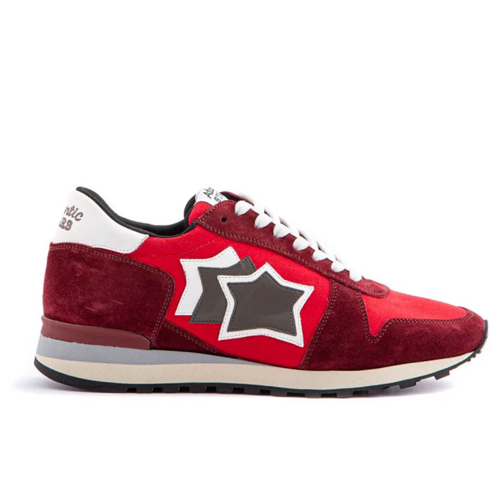 Scarpe Uomo ATLANTIC STARS Sneakers Linea Argo Colore Red Merlot