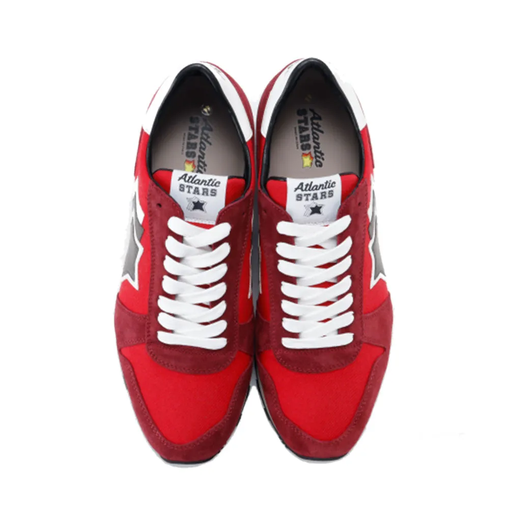 Scarpe Uomo ATLANTIC STARS Sneakers Linea Argo Colore Red Merlot