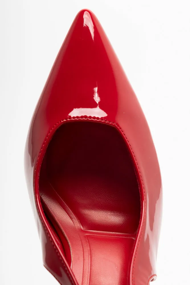 Slingback Heel Red
