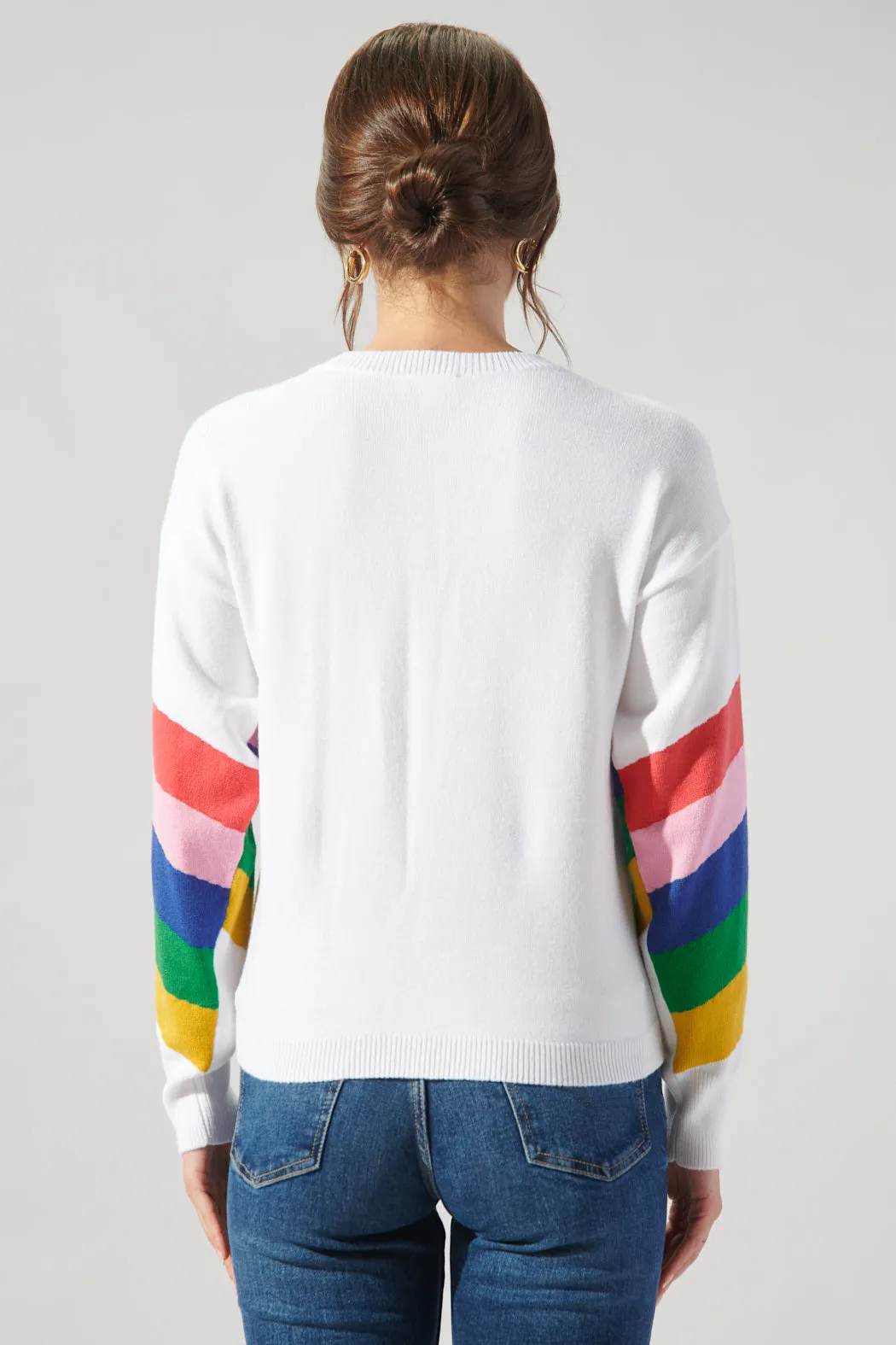 Tansy Rainbow Sweater