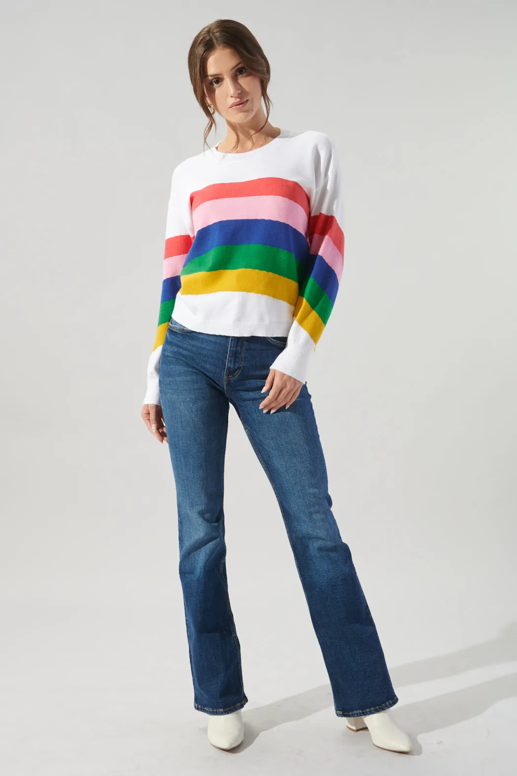 Tansy Rainbow Sweater