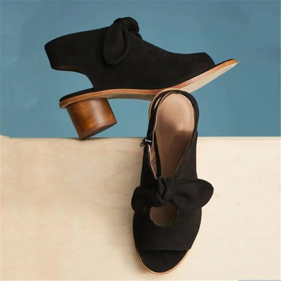 Thick and openwork fashion wild sandals