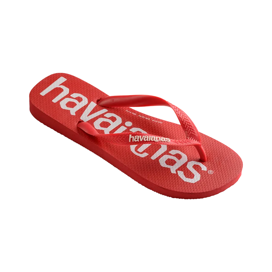 Top Logomania Flip Flops
