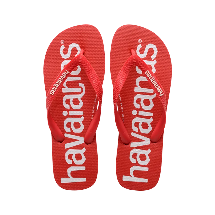 Top Logomania Flip Flops